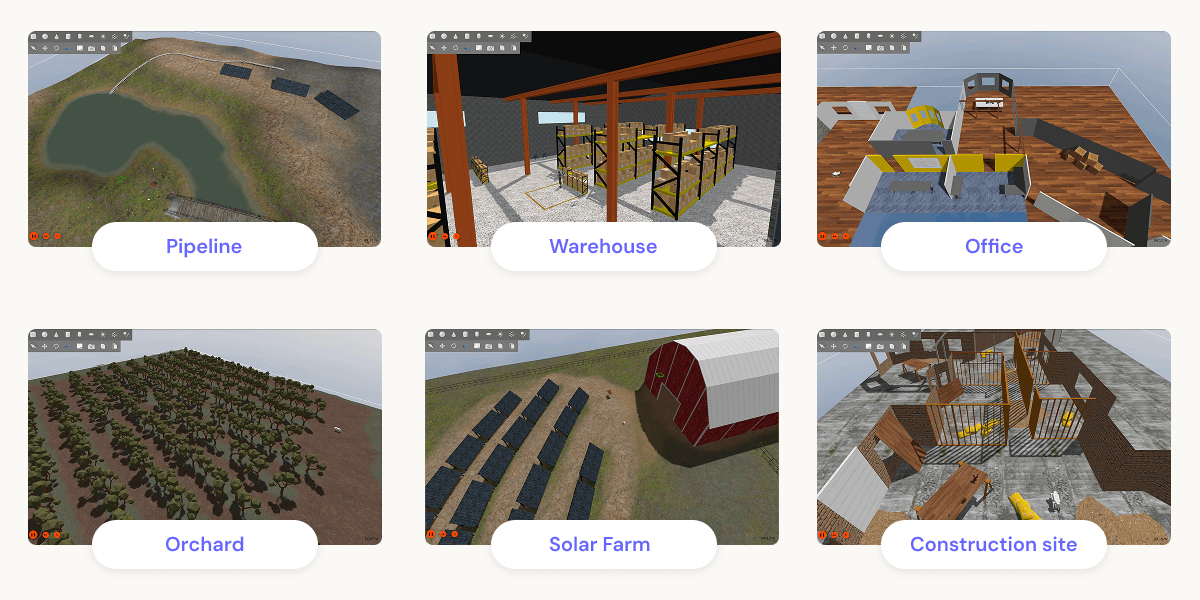 Cloud Sim interface and simulation screenshots
