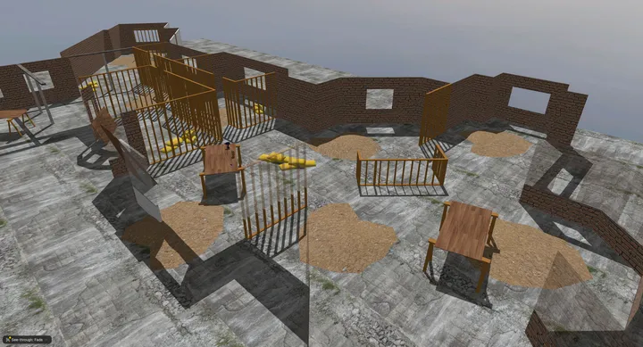 Cloud Sim building under construction