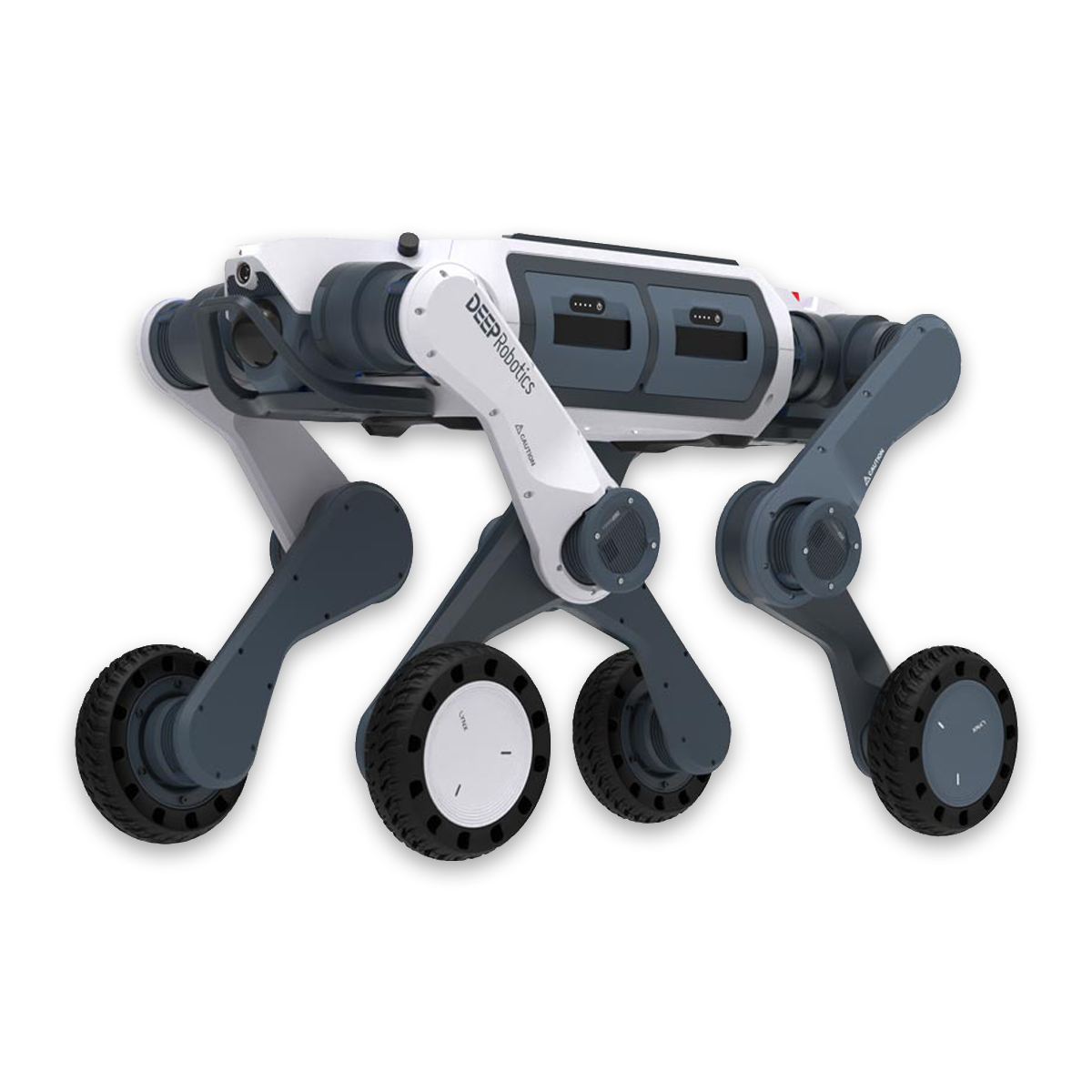 DEEP Robotics Lynx M20 wheeled quadruped distributed by ELSA Japan