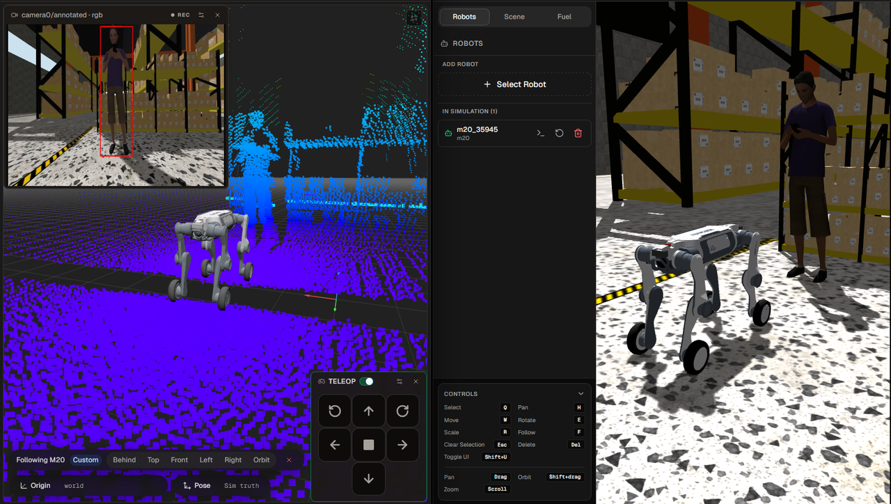 Perception screenshot